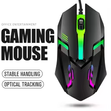 USB Wired Mouse LED Gaming Mouse Gamer Optical Mice For Desktop Laptop PC Office